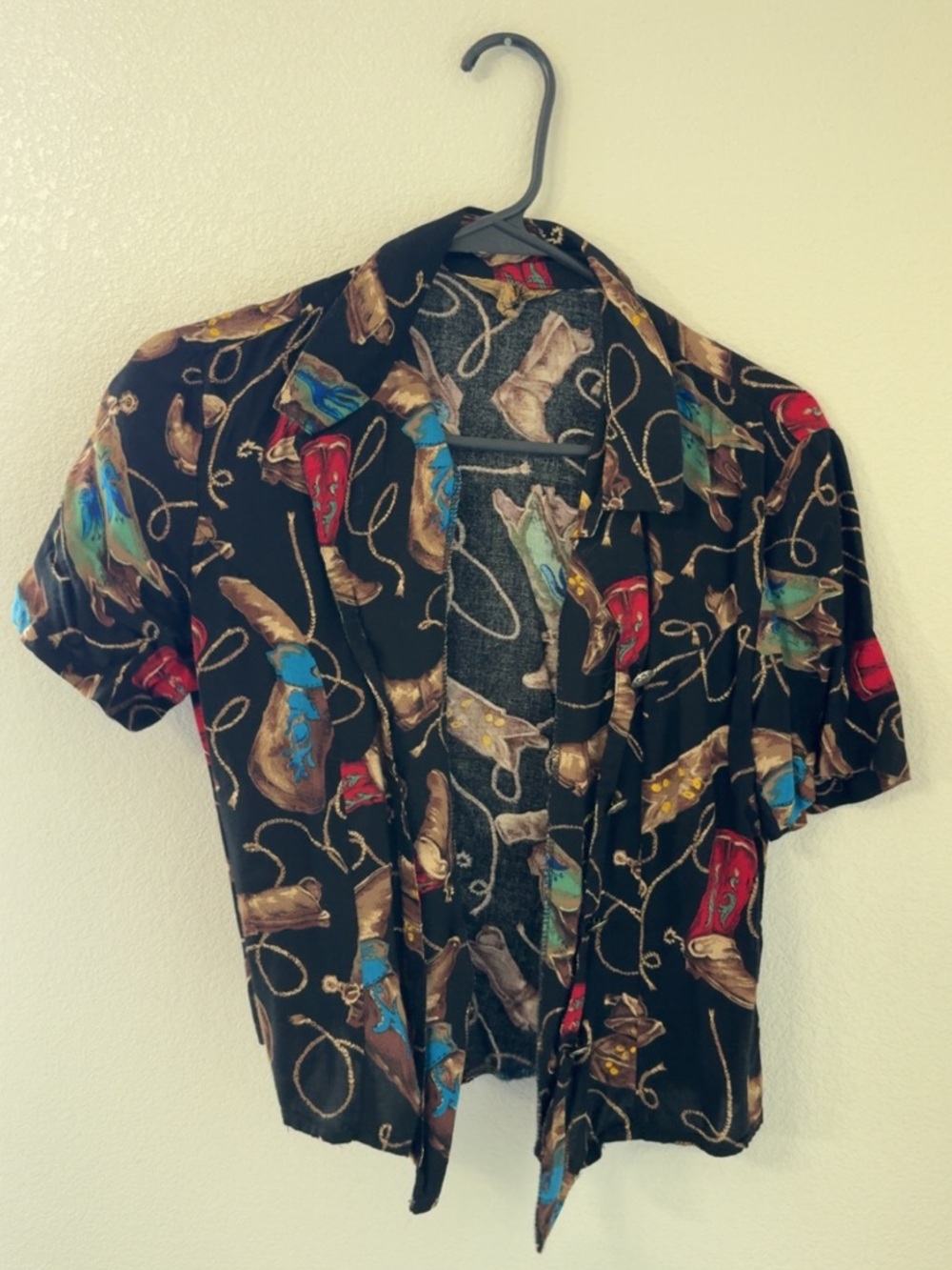 Vintage Cowgirl Button up